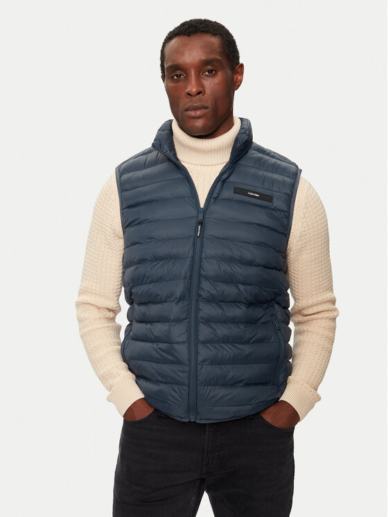 Calvin Klein Calvin Klein Елек K10K113470 Тъмносин Regular Fit