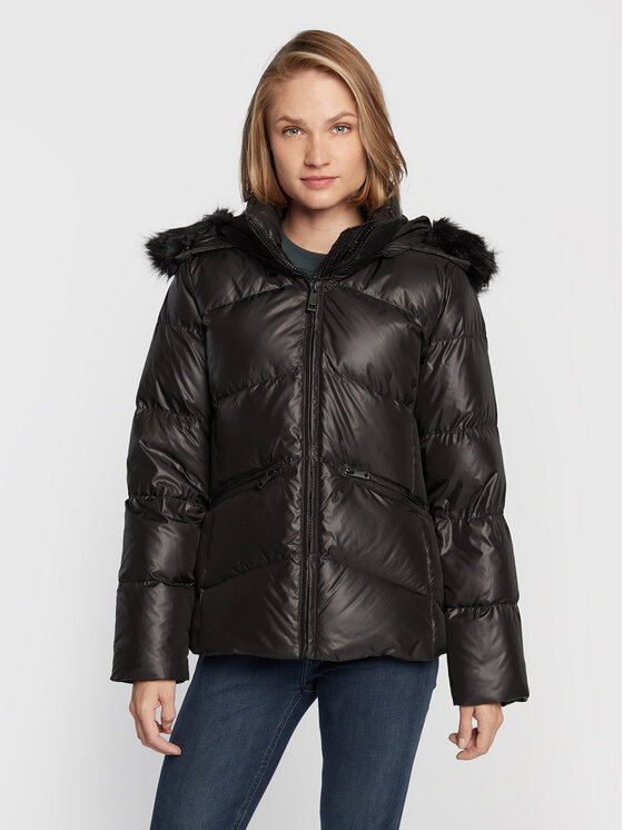 Calvin Klein Calvin Klein Vatovaná bunda Essential K20K204952 Černá Regular Fit