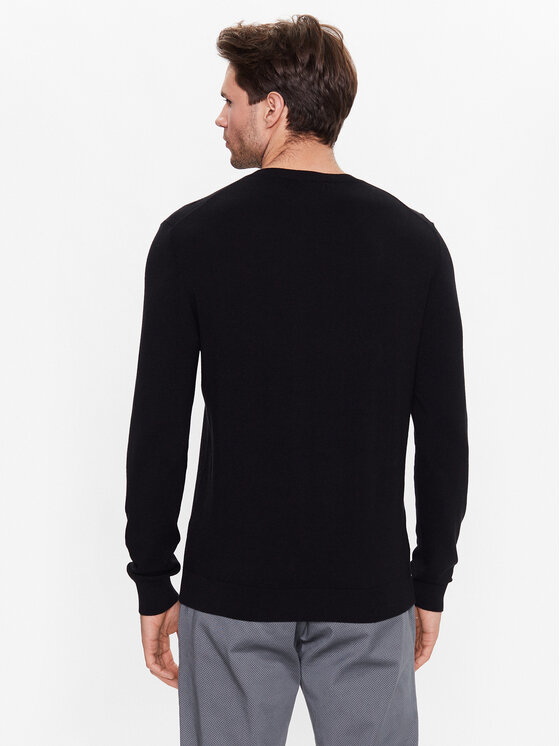 Sisley Sisley Sweater 10F2S1C78 Fekete Regular Fit