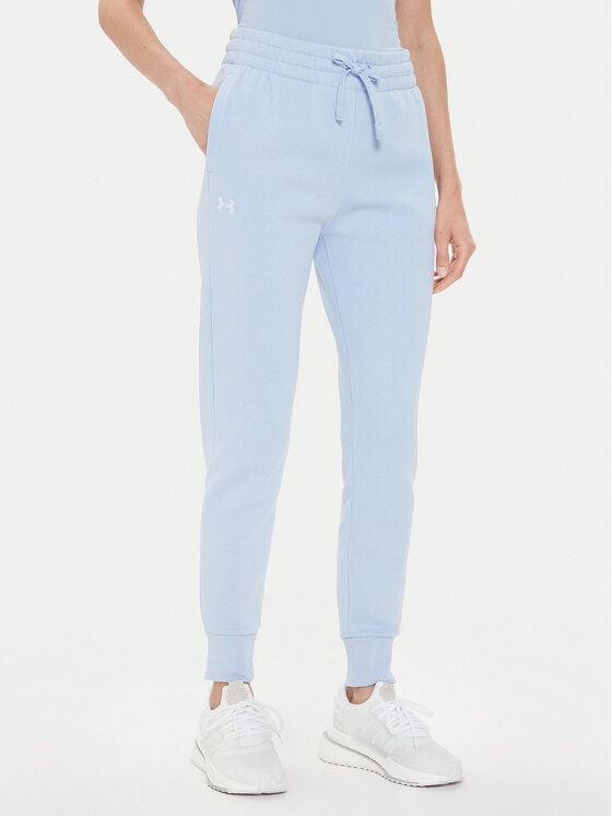 Under Armour Under Armour Donji dio trenerke Ua Rival Fleece Jogger 1379438-539 Plava Loose Fit