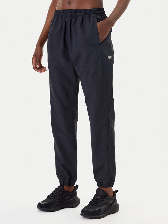 Reebok Reebok Melegítő alsó Vector 100221435 Fekete Relaxed Fit