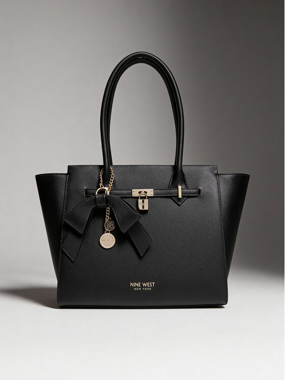 Nine West Nine West Дамска чанта CEO-Chelsea-Charm-III-LX10186 Черен