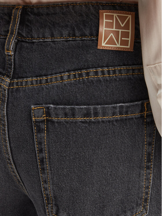 Marella Marella Jeans hlače Drago 2615181121 Črna Wide Leg