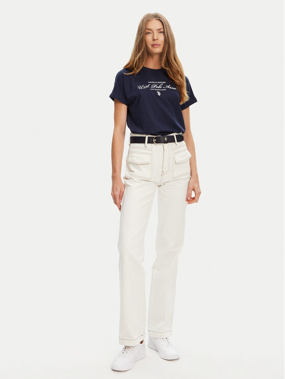 U.S. Polo Assn. U.S. Polo Assn. Тишърт WUP1363 Тъмносин Regular Fit