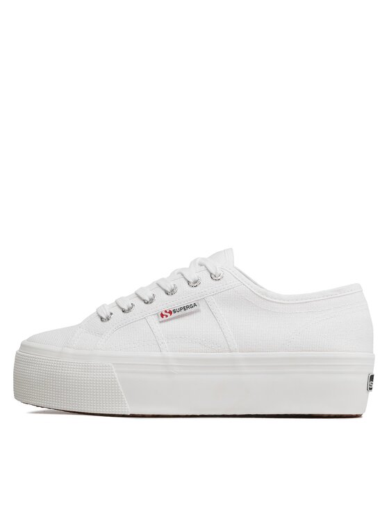 Superga Superga Sneakers aus Stoff 2790 Cotw Linea Up And Down S9111LW Weiß