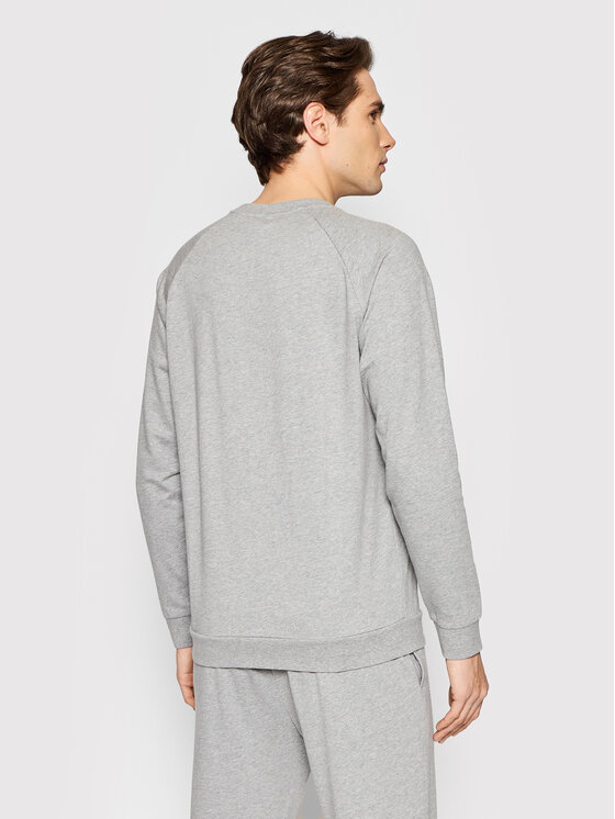 Felpa Authentic 50465703 Grigio Regular Fit