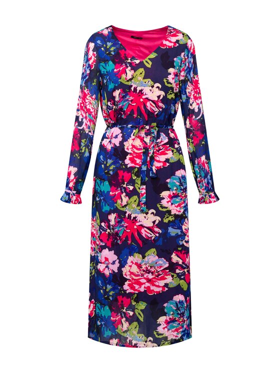 QUIOSQUE QUIOSQUE Sukienka codzienna 4VF015 Kolorowy Regular Fit