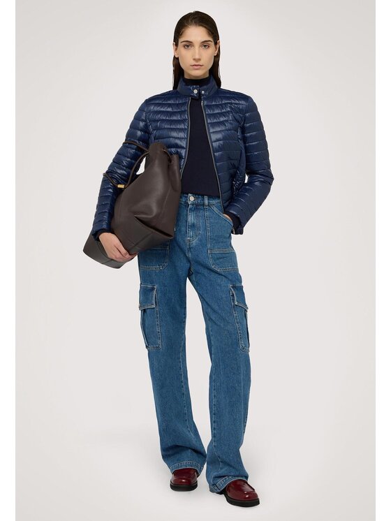 Trussardi Trussardi Giubbotto piumino F326A000427N034 Celeste Regular Fit