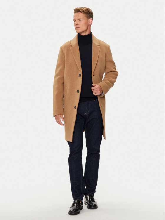 Μάλλινο παλτό Tommy Hilfiger