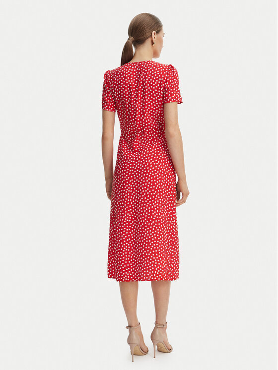 Morgan Morgan Ежедневна рокля 261-ROIS Червен Regular Fit