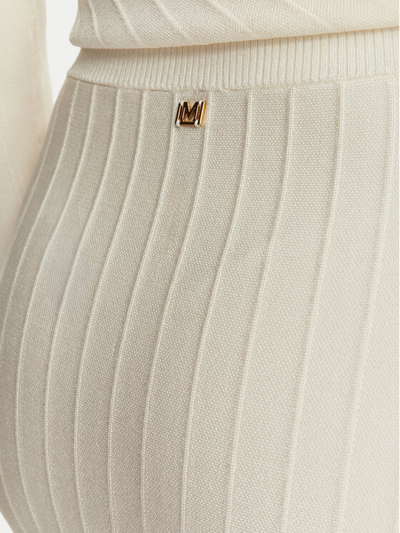 Marciano Guess Marciano Guess Миди пола G6YD09 Z1061 Кремав Regular Fit