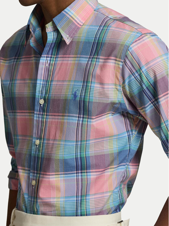Polo Ralph Lauren Polo Ralph Lauren Košeľa 710P06020006 Ružová Custom Fit