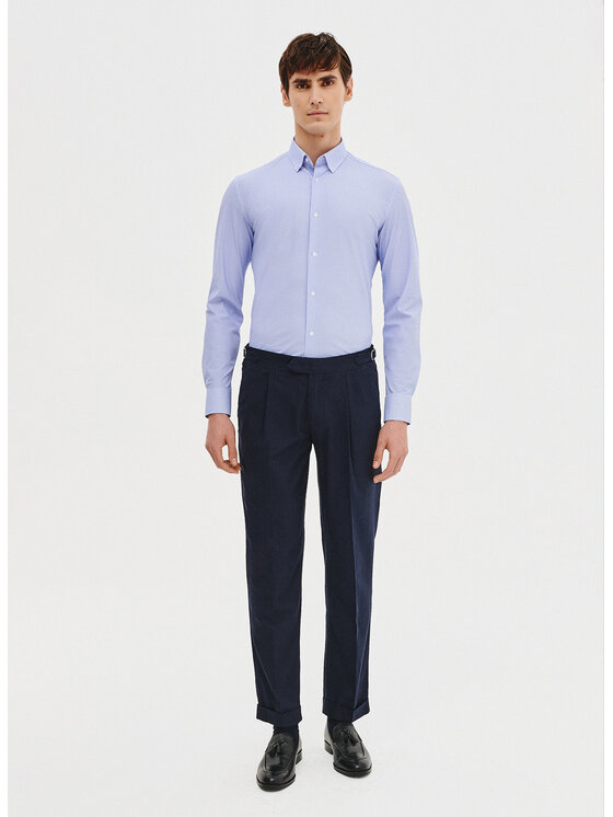 Pako Lorente Pako Lorente Koszula P25SF-1X-030 Niebieski Slim Fit