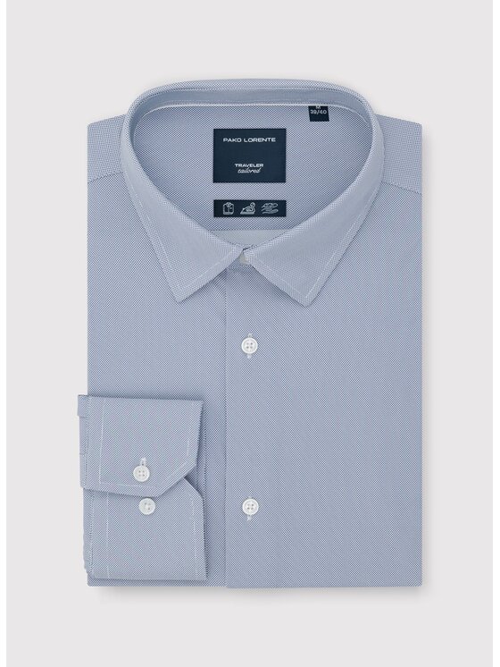 Pako Lorente Pako Lorente Koszula P26WF-1X-006 Niebieski Slim Fit