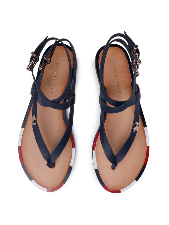 Tommy hilfiger iconic flat strappy sandal top