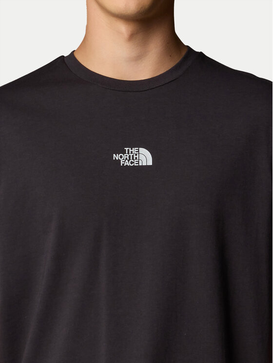 The North Face The North Face T-krekls Unisex SS Never Stop NF0A8C3A Melns Relaxed Fit