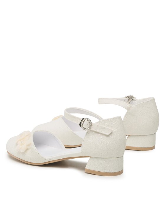 Nelli Blu Nelli Blu Polobotky CM220411-3 Bílá