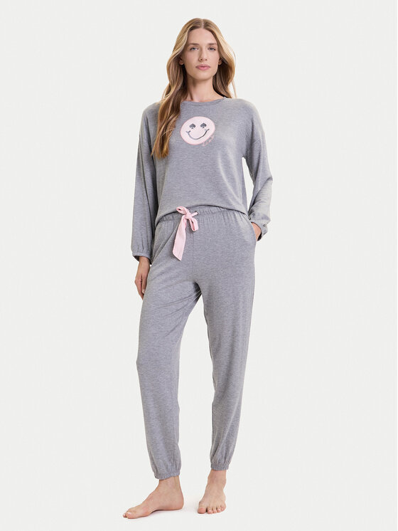 Kate Spade Kate Spade Pijama KSI92759 Gri Regular Fit
