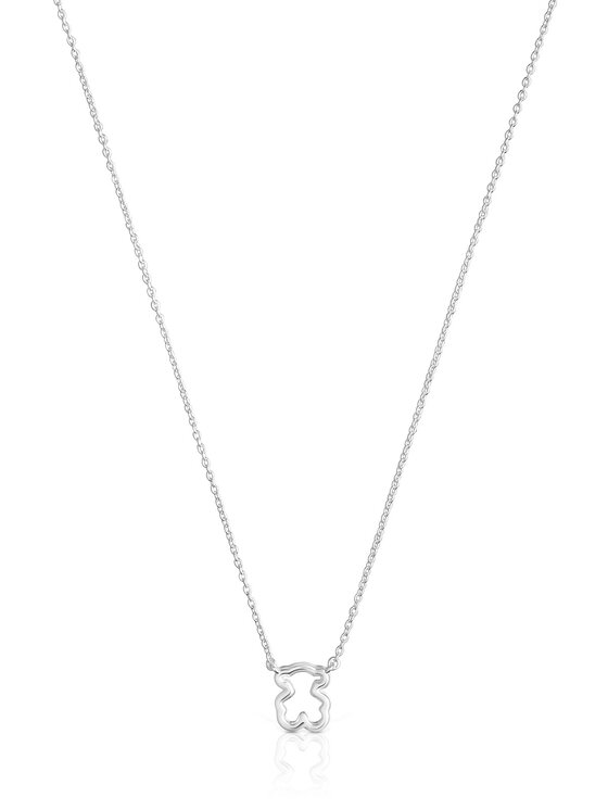 TOUS TOUS Κολιέ New Silueta 1004439100 Ασημί