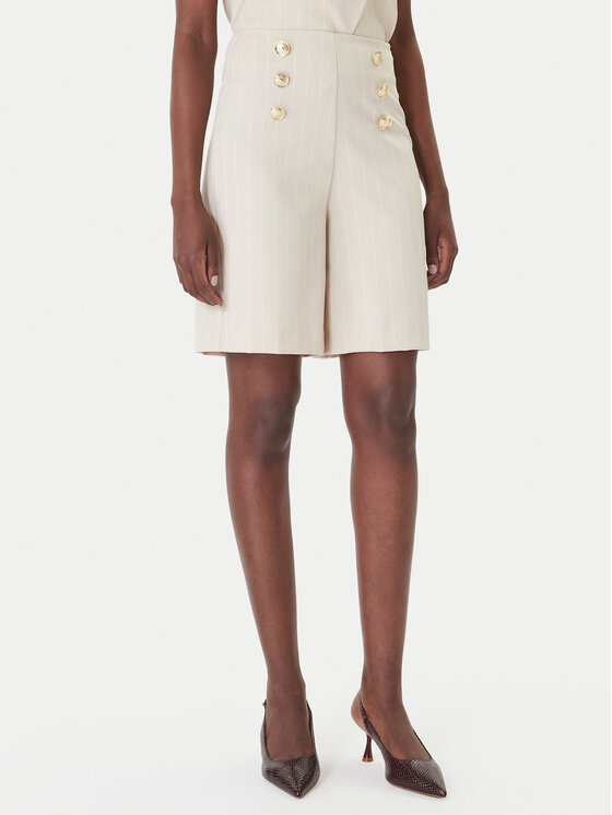 Artigli Artigli Szövet rövidnadrág ACSH004863 Bézs Regular Fit