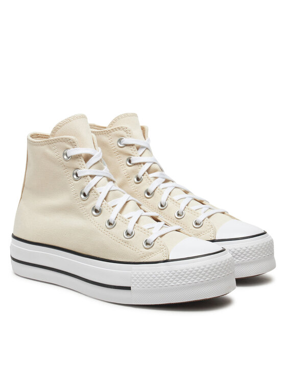 Converse Converse Sportbačiai Chuck Taylor All Star Lift Platform HI A08214C Smėlio