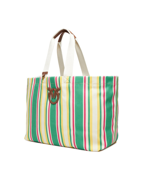 PINKO PINKO Handtasche Shopping Bag Extra PE 25 PLTT 104754 A2G5 Grün