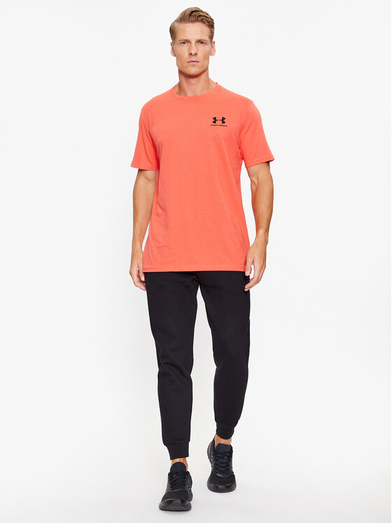 Under Armour Under Armour T-shirt Ua M Sportstyle Lc Ss 1326799 Rosso Loose Fit