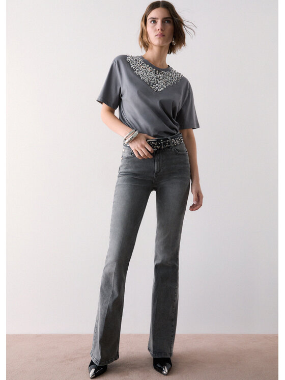 Liu Jo Liu Jo Jeans UF6015D035787510 Grigio Regular Fit
