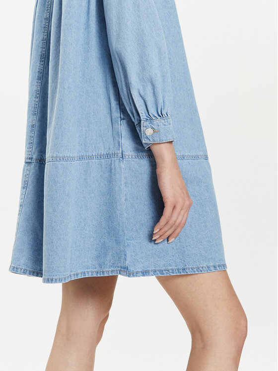 ONLY ONLY Jeans haljina Madden 15248963 Plava Loose Fit
