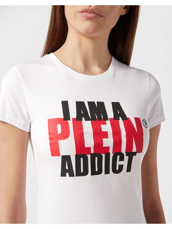 PHILIPP PLEIN PHILIPP PLEIN T-Shirt 22001 Biały