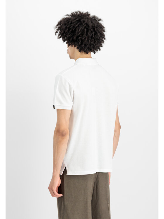 Alpha Industries Alpha Industries T-Shirt AI.106600-09-XL Biały Basic Fit