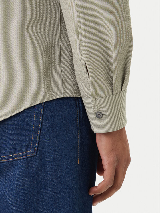 Calvin Klein Calvin Klein Srajca LV04LF110G Khaki Regular Fit