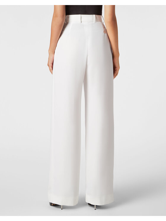 PHILIPP PLEIN PHILIPP PLEIN Pantaloni di tessuto 9213 Bianco Regular Fit