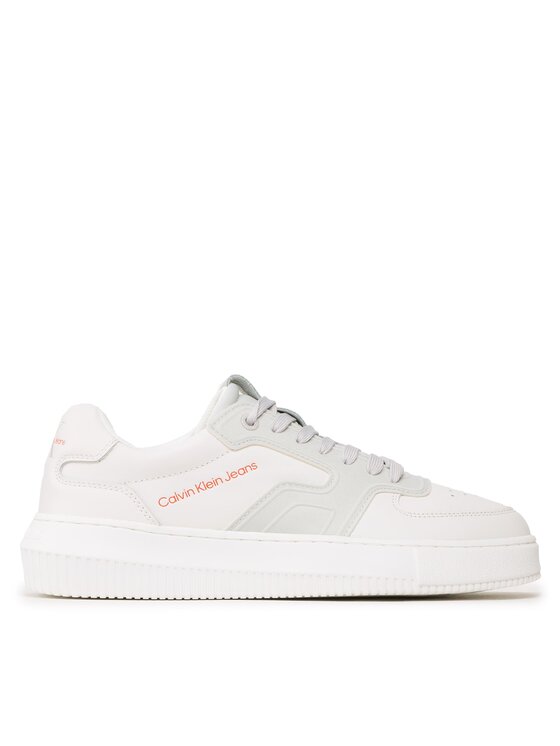Calvin Klein Jeans Calvin Klein Jeans Сникърси Chunky Cupsole High/Low Freq YM0YM00613 Бял