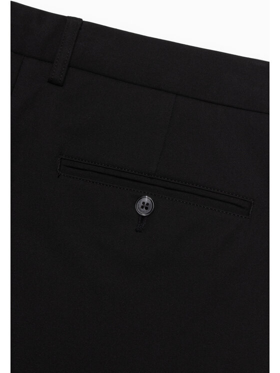 Ombre Ombre Chino kalhoty OM-PACP-0191 Černá Regular Fit