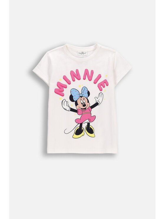 Coccodrillo Coccodrillo T-Shirt WC6143209LGD-003 Écru Regular Fit