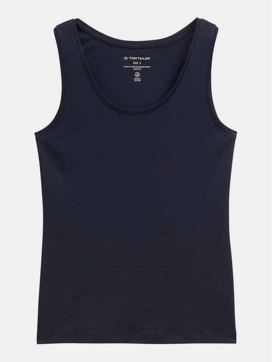Tom Tailor Tom Tailor Felső 1045540 Sötétkék Regular Fit