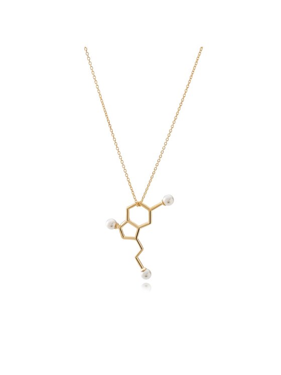 Giorre Giorre Naszyjnik Serotonina 6910_24698 Żółte złoto