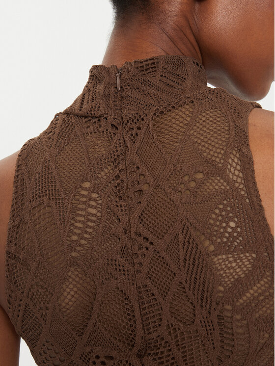 Gestuz Gestuz Top Hilma 10909260 Hnědá Slim Fit