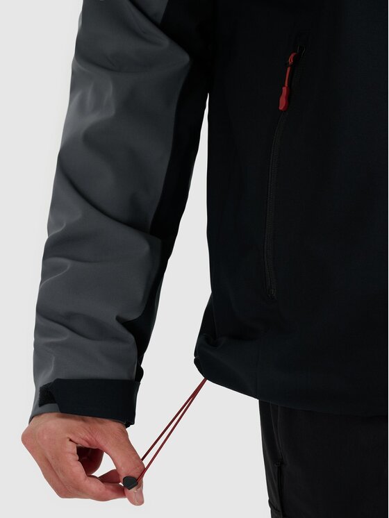 4F 4F Μπουφάν μεταβατικό 4FRAW25TTJAM0963-25S Γκρι Regular Fit