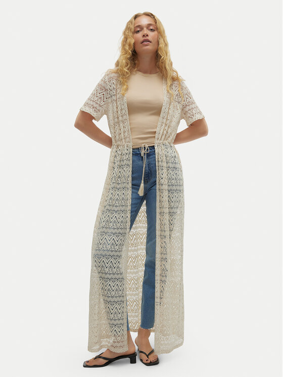 Vero Moda Vero Moda Cardigan Maya 10304466 Bej Regular Fit