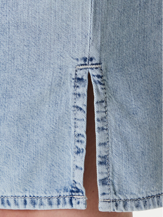 Mustang Mustang Jeans obleka Camilla 1016564 Modra Regular Fit