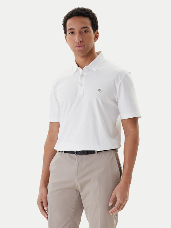 BOSS Tricou polo C-Parris 01 50555829 Alb Regular Fit
