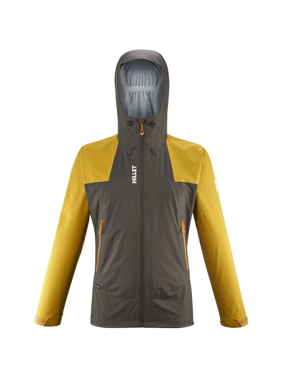 Millet Millet Kurtka przeciwdeszczowa Fitz Roy Jkt M Khaki Regular Fit