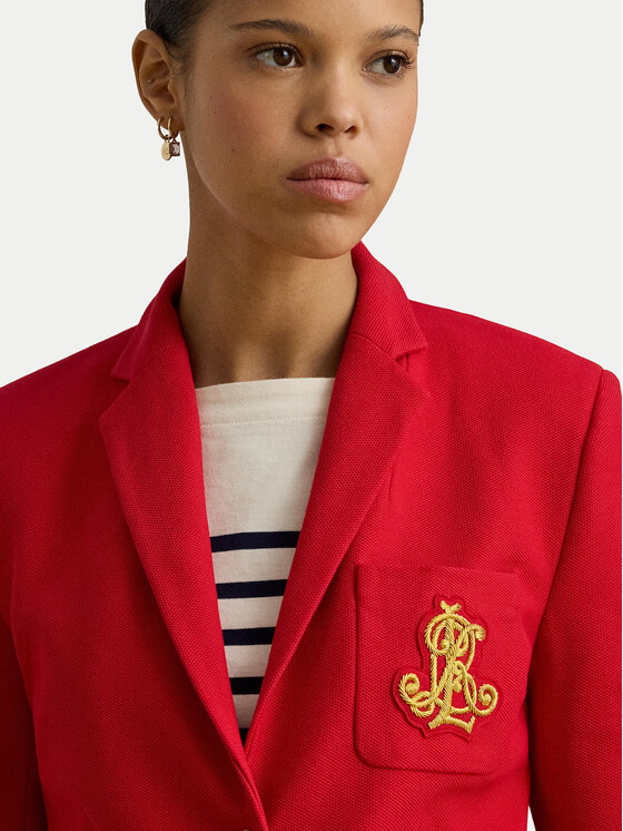 LAUREN RALPH LAUREN LAUREN RALPH LAUREN Marynarka 200797305030 Czerwony Slim Fit