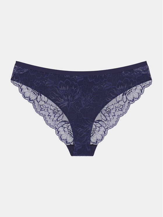 Triumph Triumph Brazilské kalhotky Amourette Charm T Brazilian01 10214456 Tmavomodrá