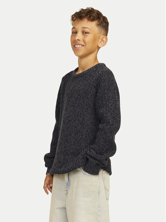 Chłopięcy Sweter Jack&Jones Junior, Rozmiar 152, Szary, Ones 12267510
