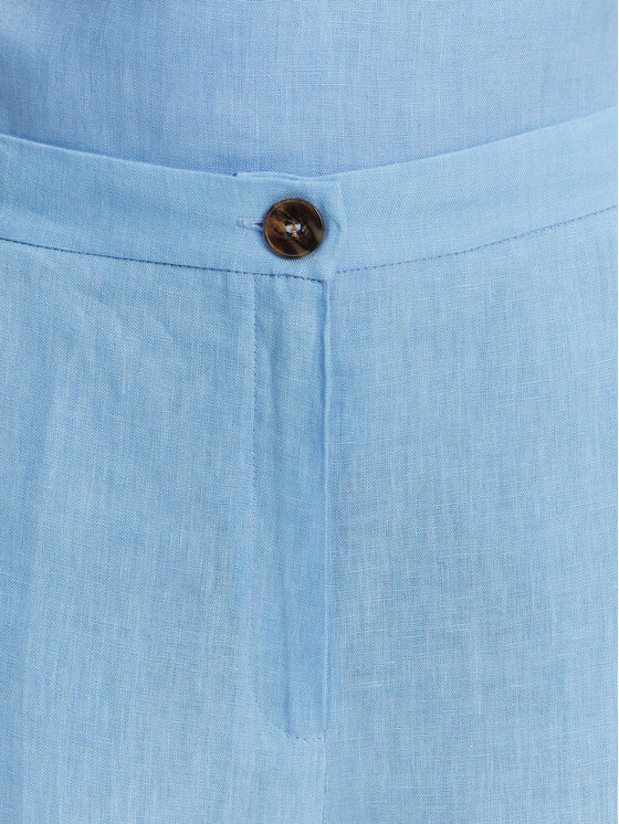 Marella Marella Pantaloni culotte Silvana 2515131022 Celeste Regular Fit