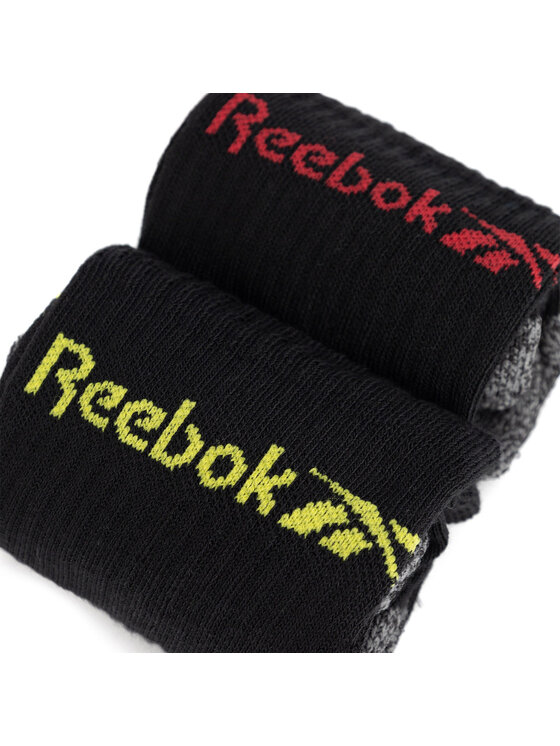 Reebok Reebok 2er-Set hohe Unisex-Socken R0418-SS24 (2-pack) Schwarz