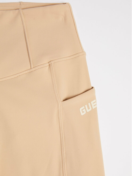 Guess Guess Stoffhose Brigit V3GB03 MC04Z Beige Slim Fit